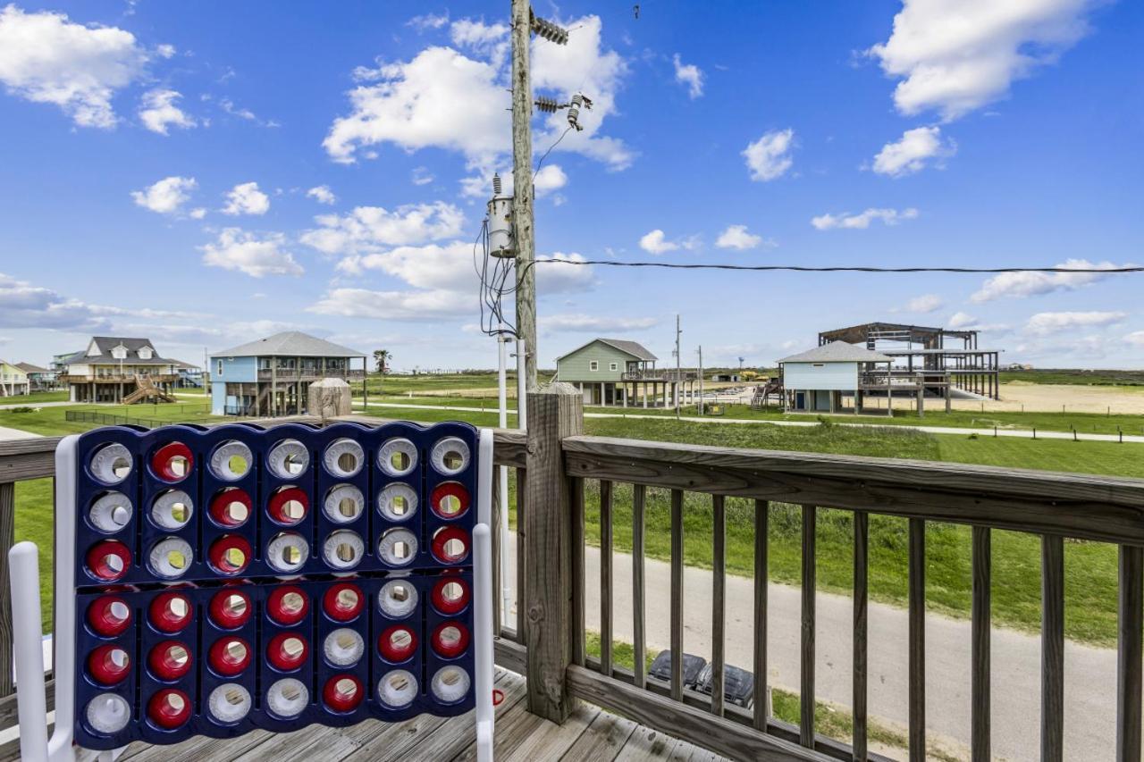 Seas The Day! 4Br Retreat, Hot Tub, Game Room, Firepit & Gulf Views Port Bolivar ภายนอก รูปภาพ